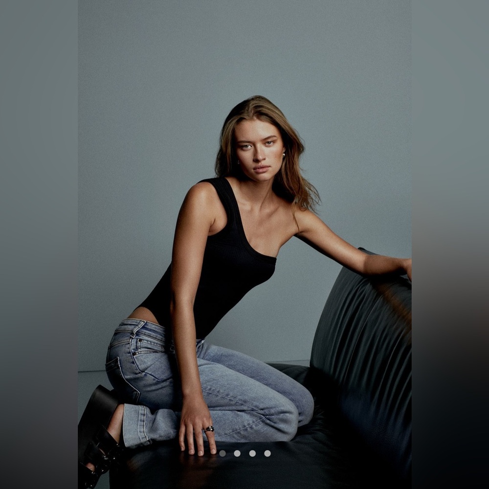 NWT Anthropologie Seamless One Should Ribbed Bodysuit